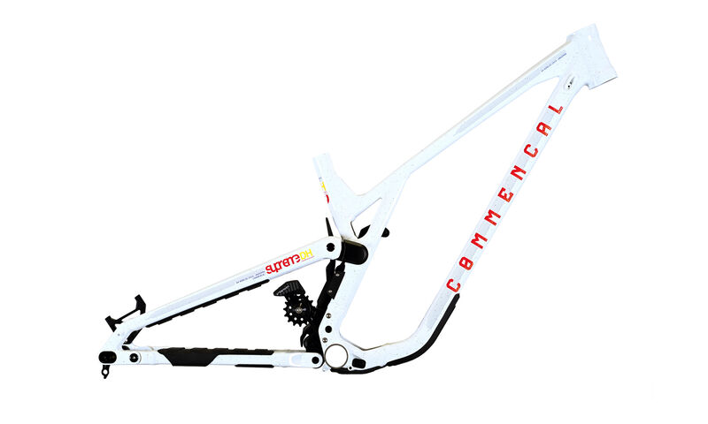 FRAME COMMENCAL SUPREME DH V5 TEAM GLITTERY WHITE