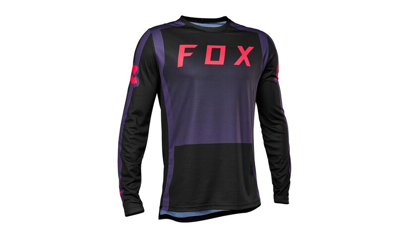 MAILLOT MANCHES LONGUES FOX DEFEND SANGRIA
