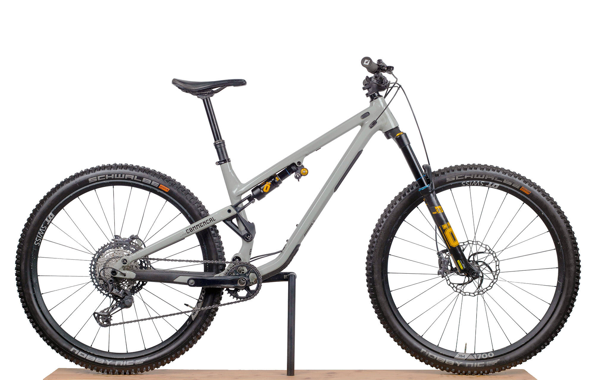 COMMENCAL META TR V4 OHLINS ASH GREY (M) image number null