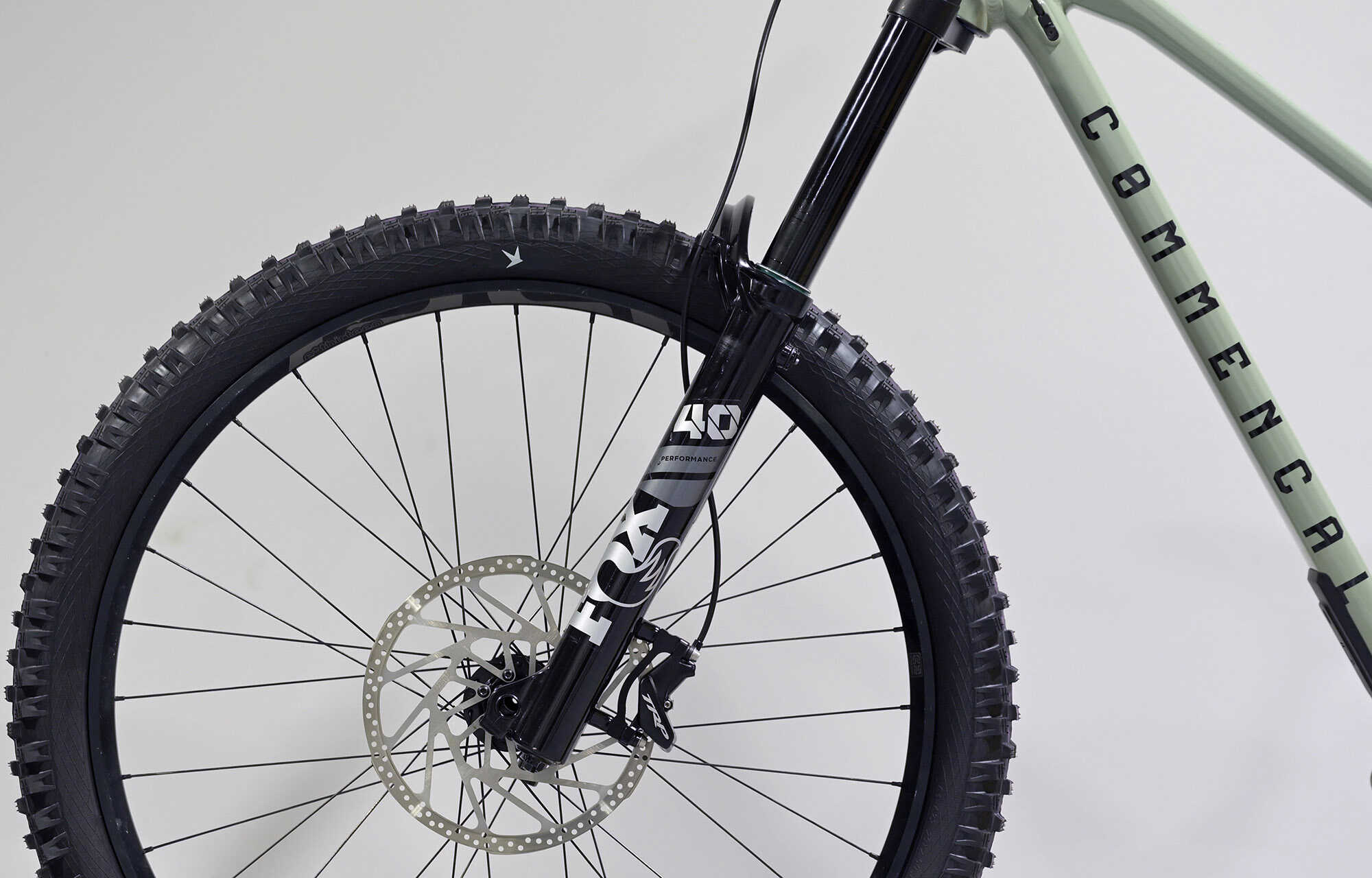 COMMENCAL SUPREME DH V5 ESSENTIAL HERITAGE GREEN - M (22150802) image large number 4