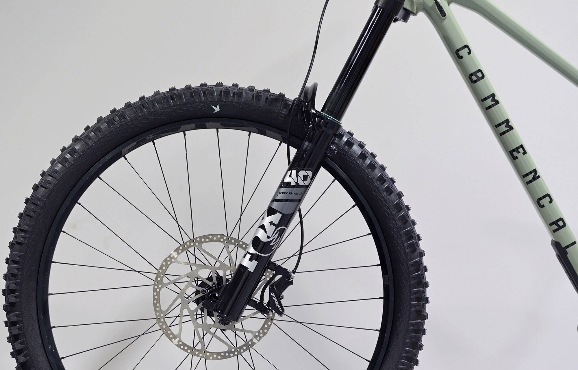 COMMENCAL SUPREME DH V5 ESSENTIAL HERITAGE GREEN - M (22150802) image large number 4