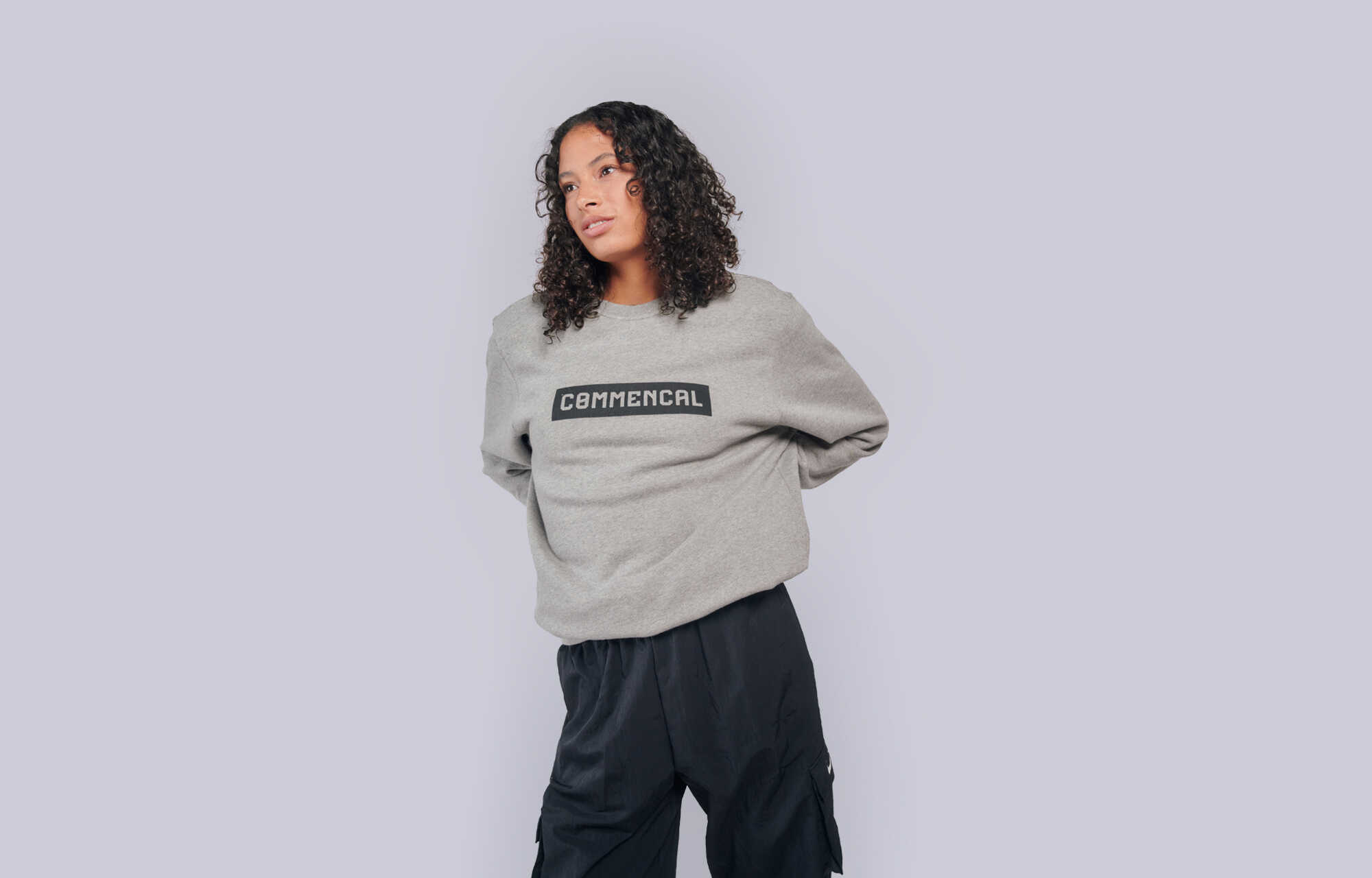COMMENCAL CORPORATE CREWNECK GREY image large number 1