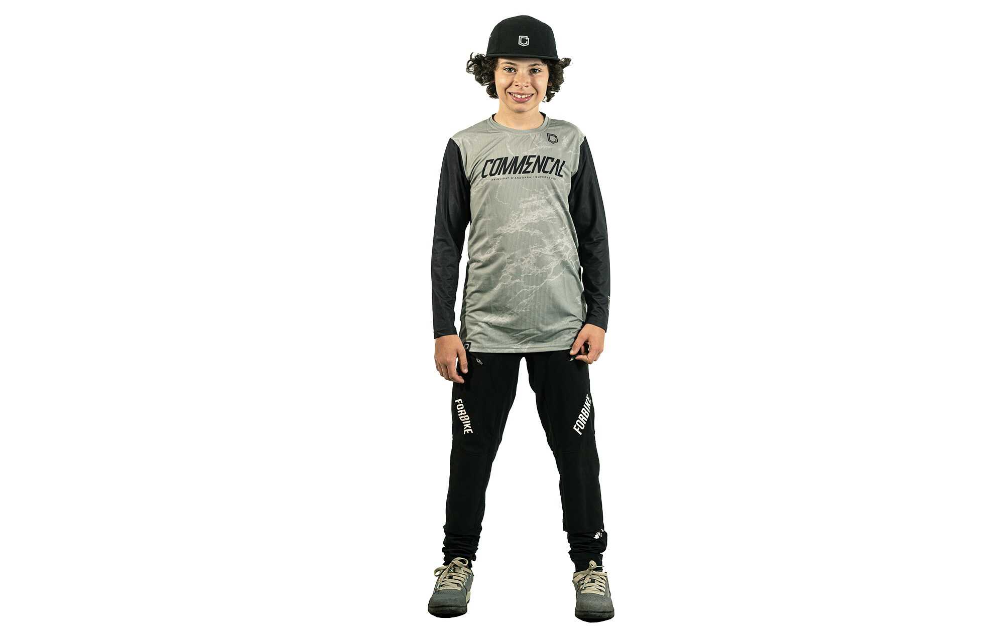 MAILLOT KID COMMENCAL AMAURY HERITAGE GREEN image cover number 0