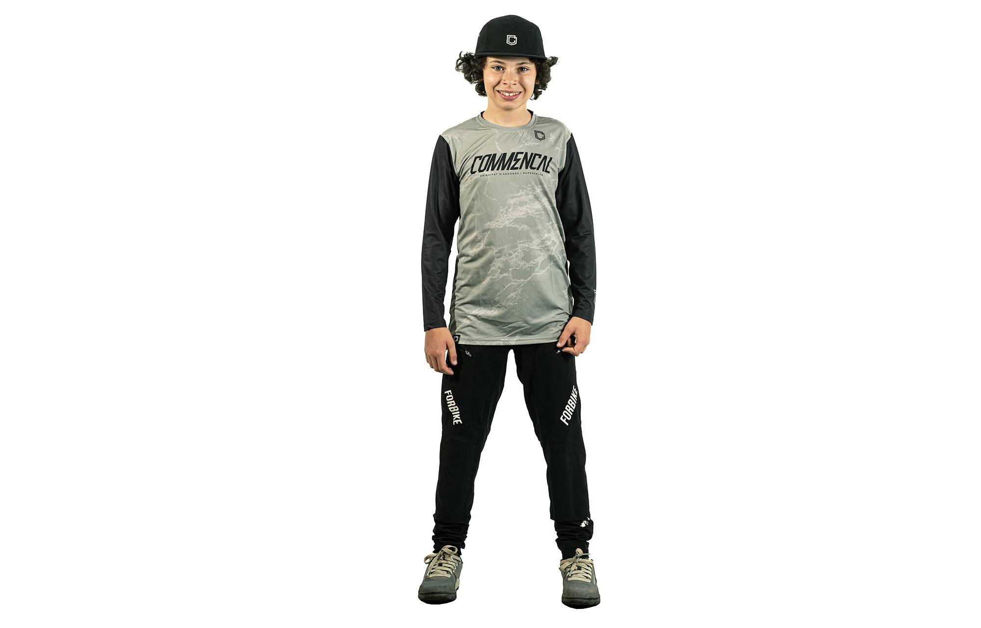 COMMENCAL KIDS AMAURY JERSEY HERITAGE GREEN image cover number 0