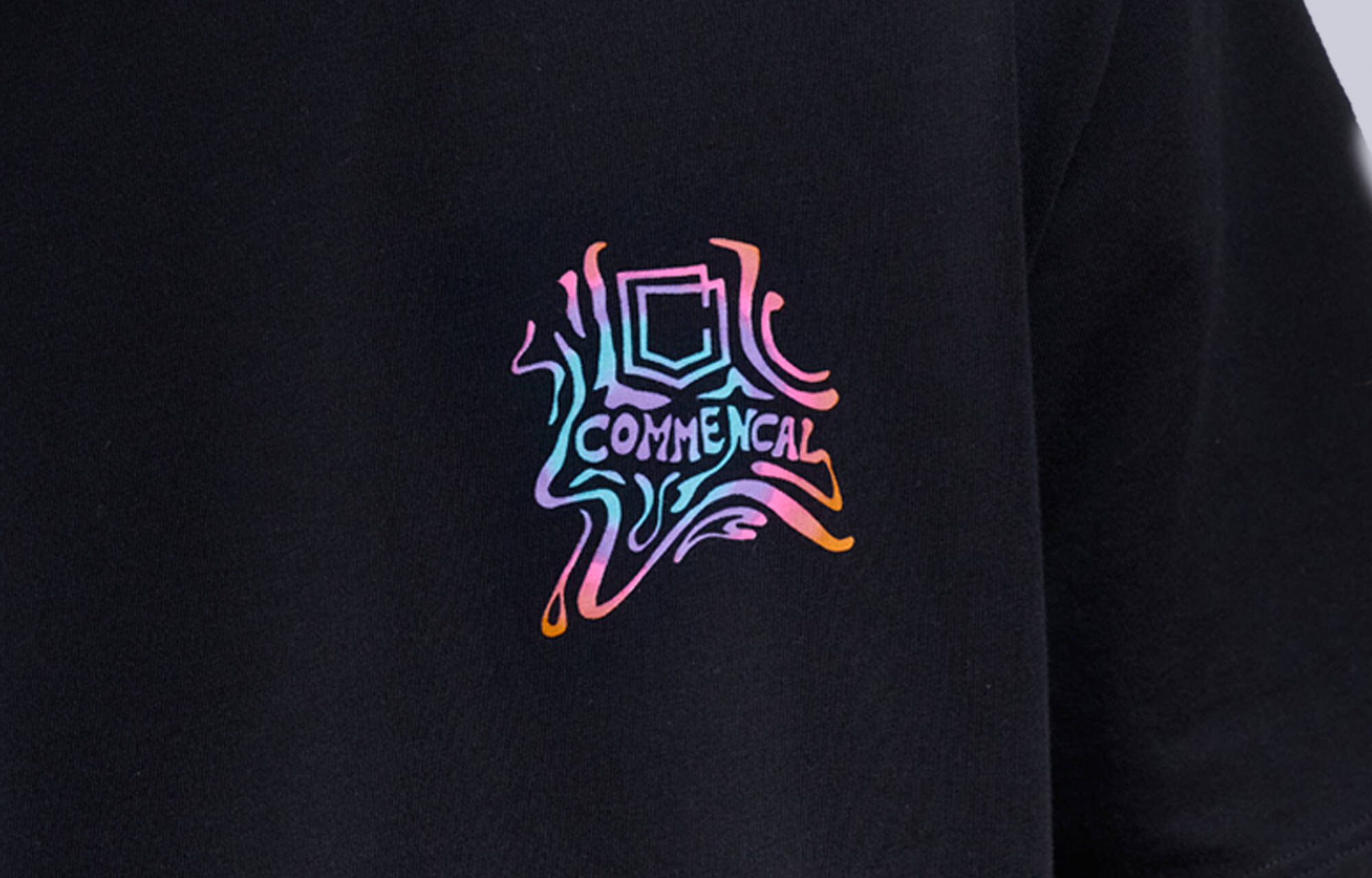CAMISETA COMMENCAL LOOSE FIT PSYCHEDELIC BLACK image large number 4