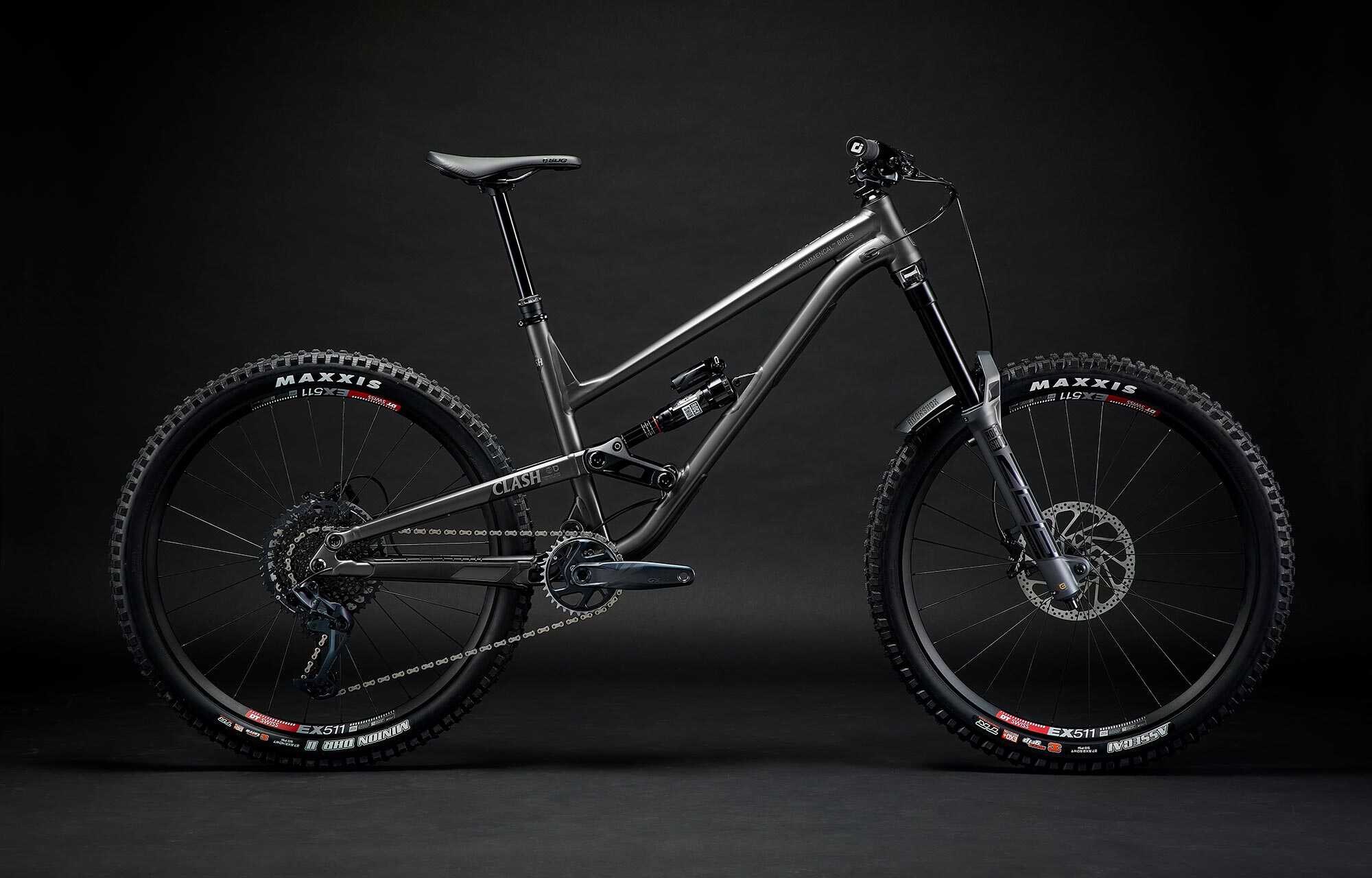 COMMENCAL CLASH RACE DARK SLATE NEW ROCKSHOX image large number 0