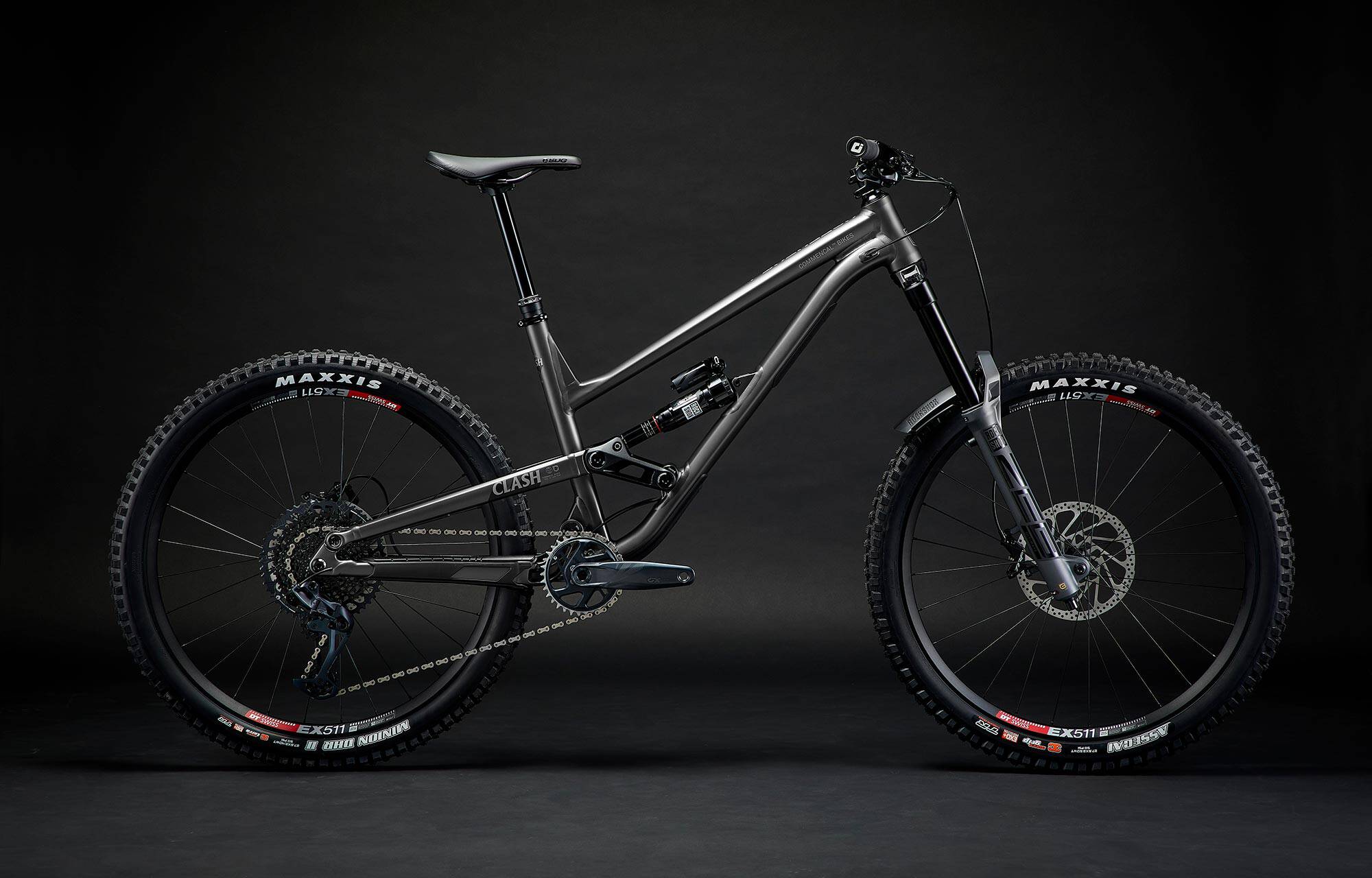 COMMENCAL CLASH RACE DARK SLATE NEW ROCKSHOX image large number 0