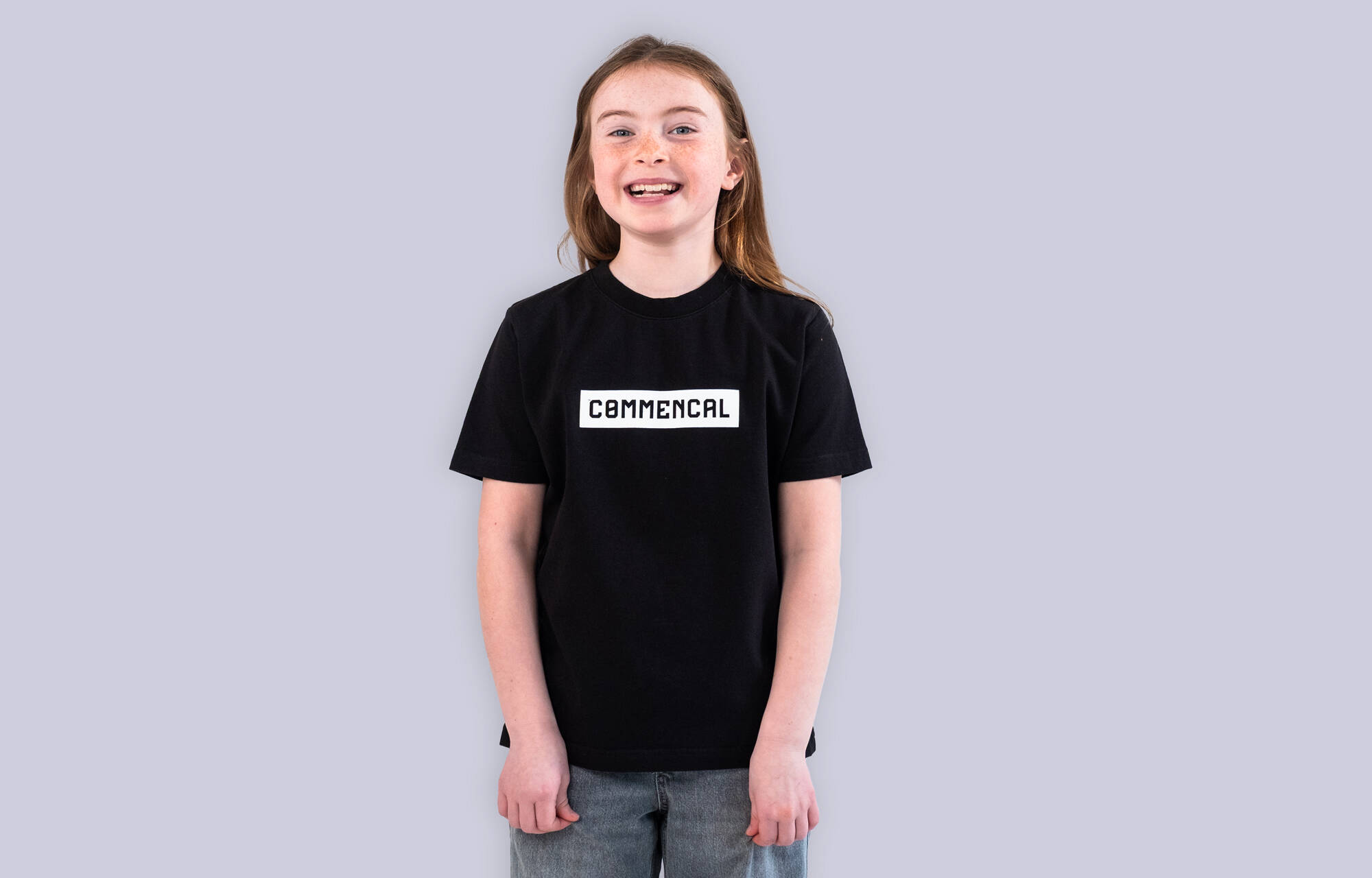 T-SHIRT COMMENCAL KIDS REGULAR FIT CORPORATE BLACK image large number 1