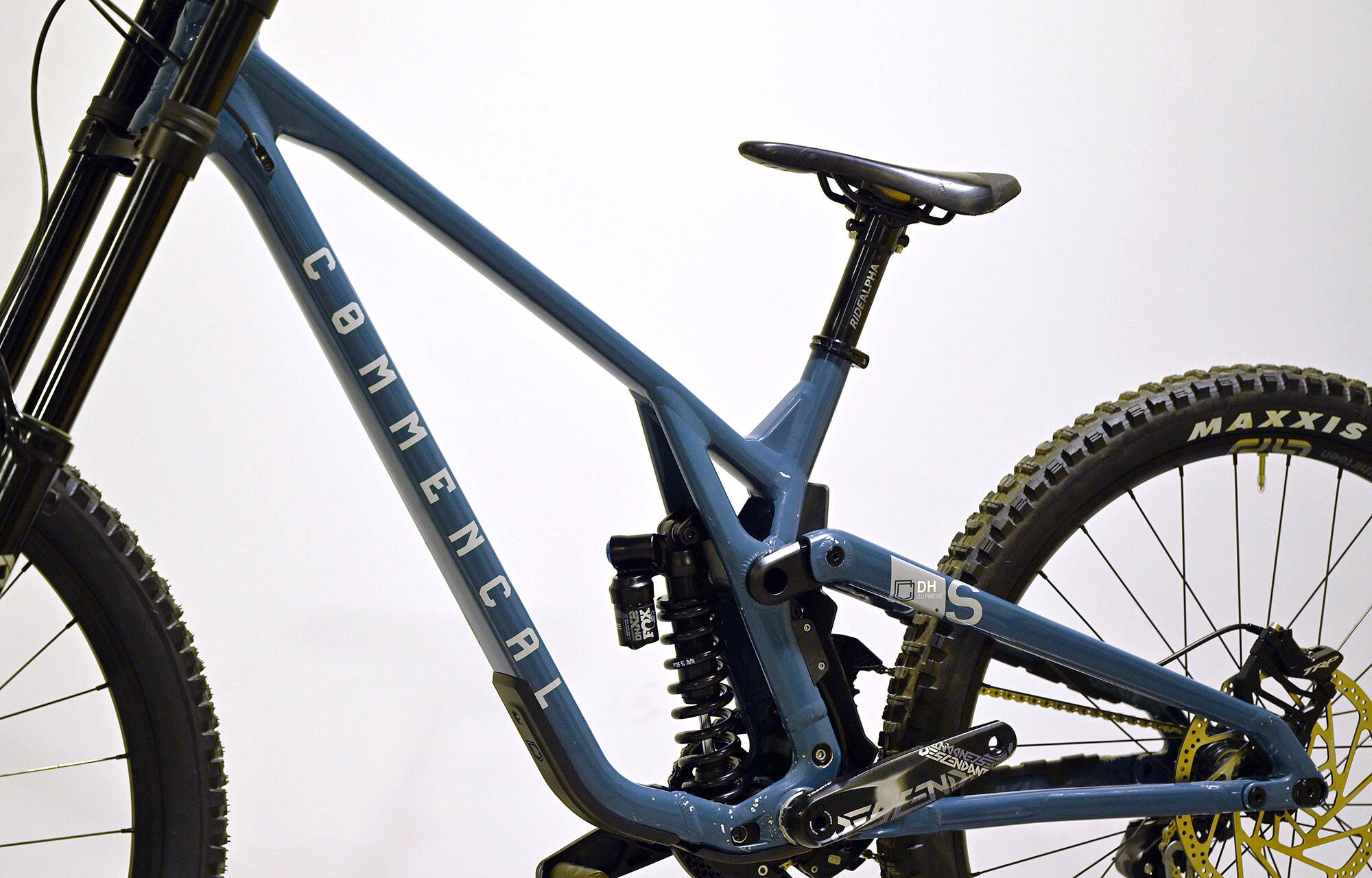 COMMENCAL SUPREME DH V5 ESSENTIAL AQUA BLUE - L (23150103) image large number 7