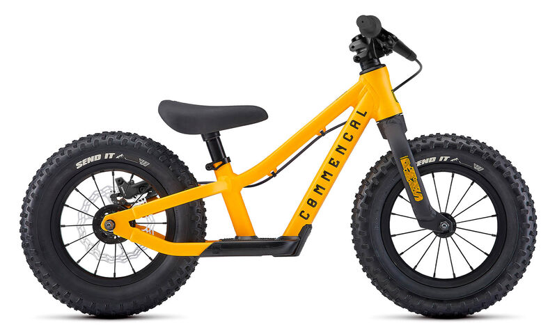 COMMENCAL RAMONES 12 PUSH BIKE  YELLOW + HINTERRAD BREMSEN-SET 2025