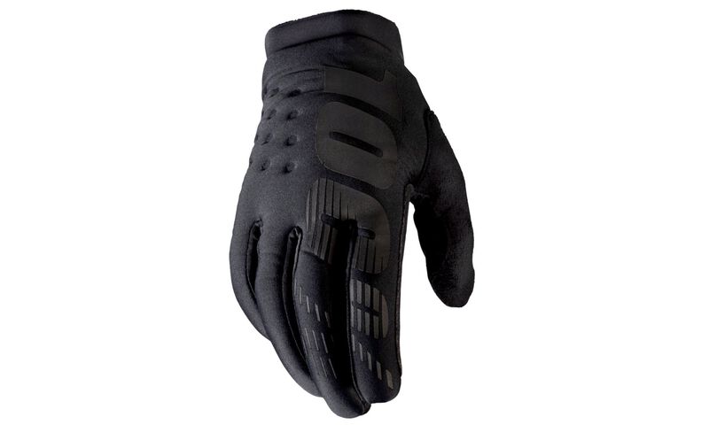 GUANTI 100% BAMBINO BRISKER BLACK/GREY