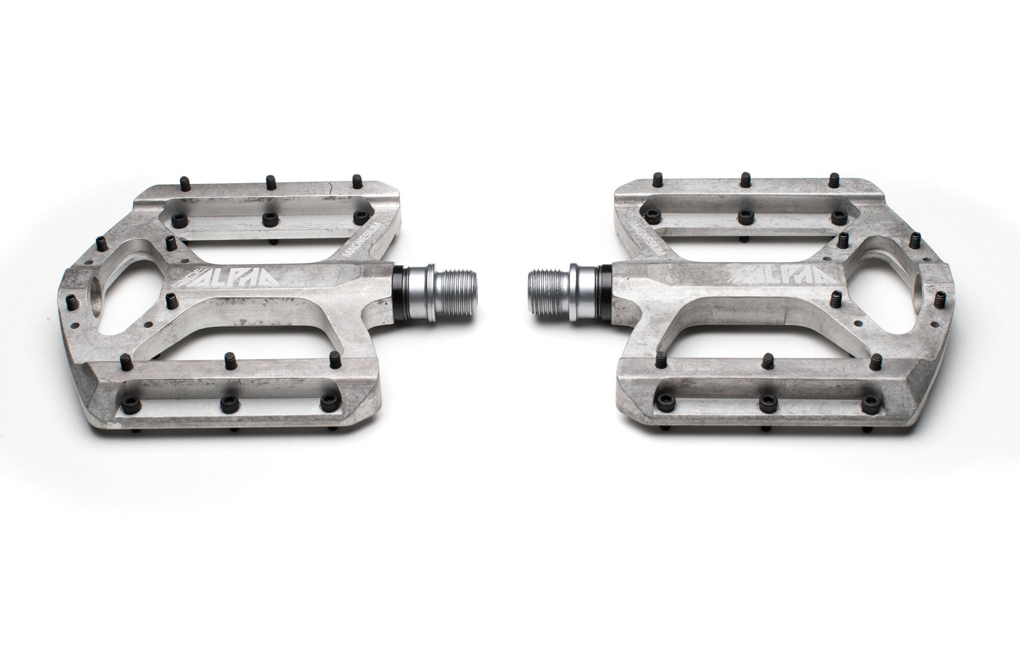 RIDE ALPHA MAGNESIUM PEDALS SILVER image large number 0