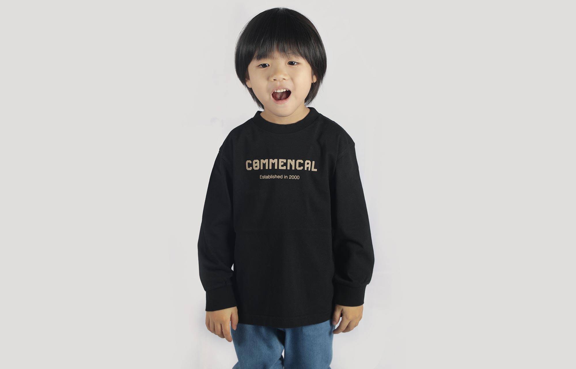 CAMISETA MANGA LARGA COMMENCAL KIDS CORN & BLACK image cover number 0