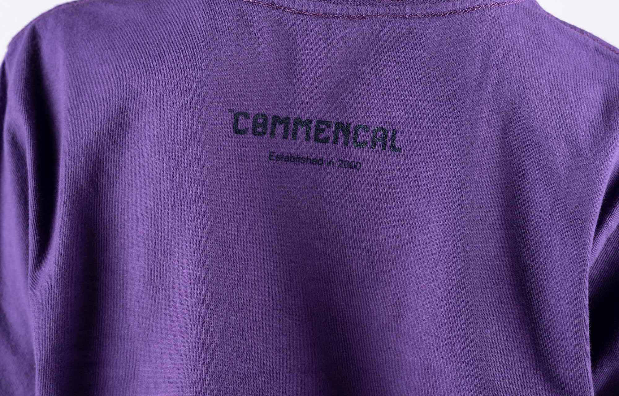 T-SHIRT COMMENCAL KIDS OLD PURPLE image large number 2