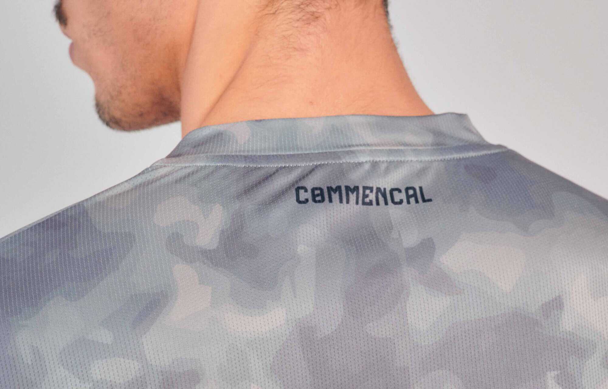 COMMENCAL LANGARM TRIKOT LIGHTECH SHADOW GREY image large number 6