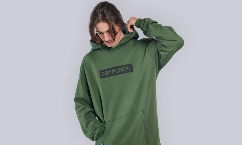 COMMENCAL HOODIE CORPORATE DARK GREEN