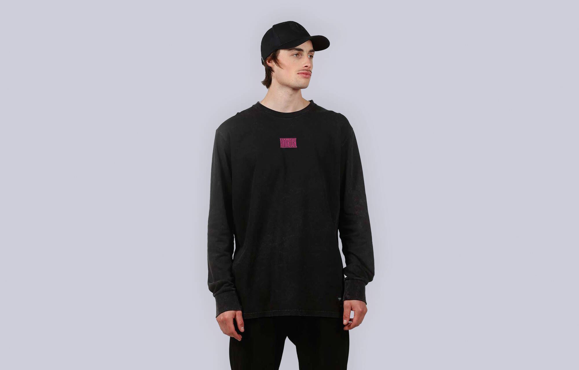 CAMISETA MANGA LARGA COMMENCAL WASHED BLACK image cover number 0