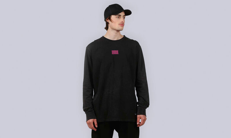 MAGLIA A MANICHE LUNGHE COMMENCAL WASHED BLACK