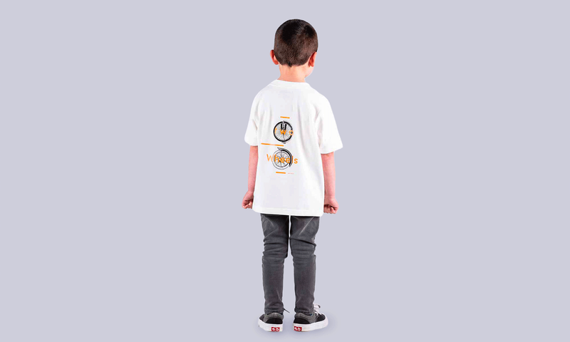 CAMISETA MANGA CORTA COMMENCAL KIDS ECRUE