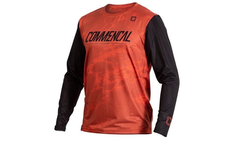 COMMENCAL LONG SLEEVE JERSEY OCHRE