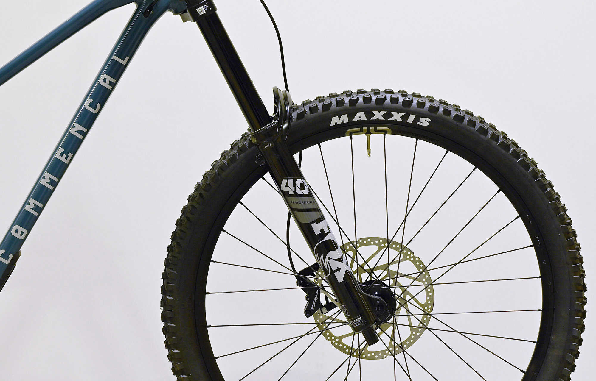 COMMENCAL SUPREME DH V5 ESSENTIAL AQUA BLUE - L (23150103) image large number 2