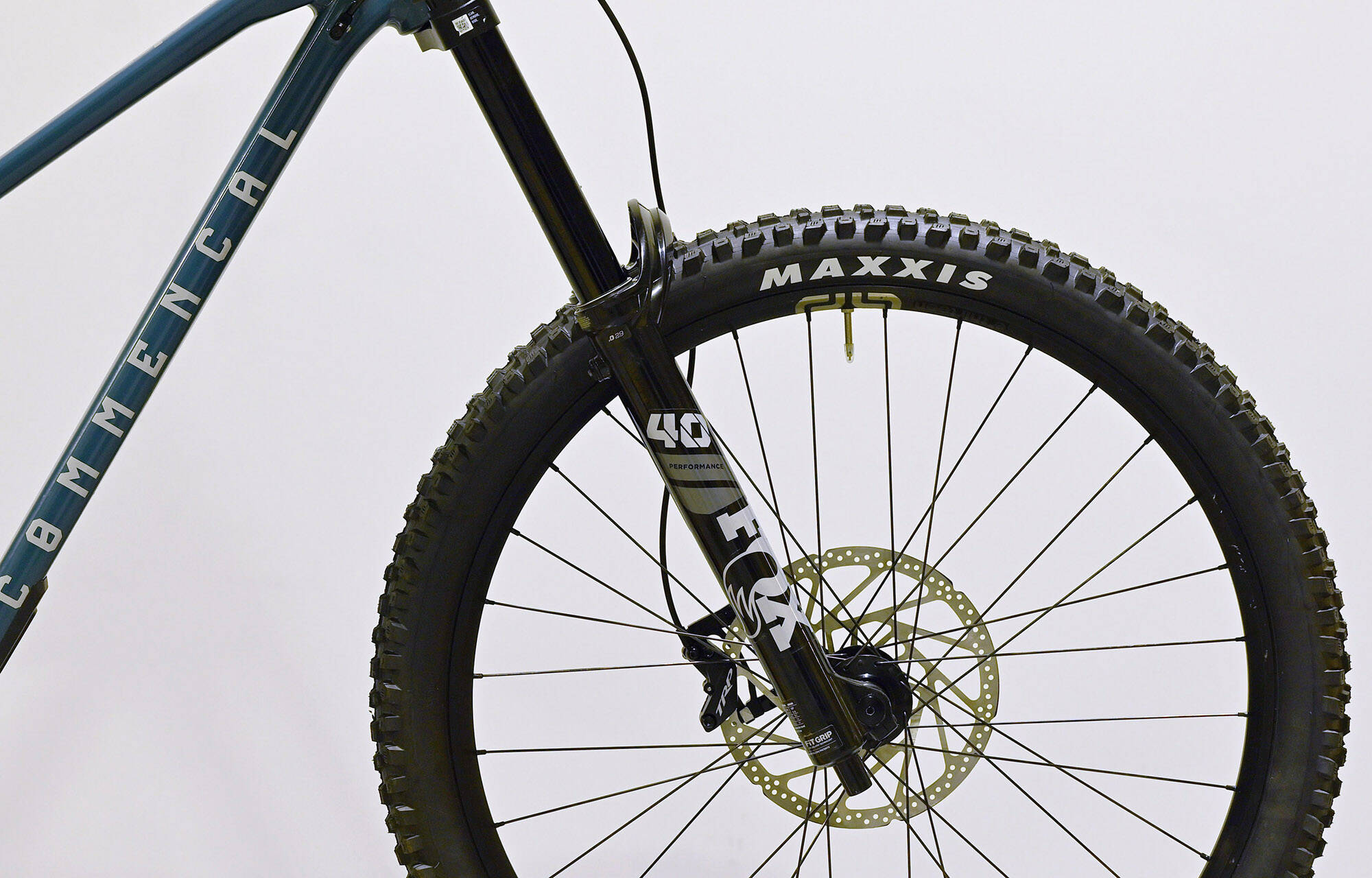 COMMENCAL SUPREME DH V5 ESSENTIAL AQUA BLUE - L (23150103) image large number 2