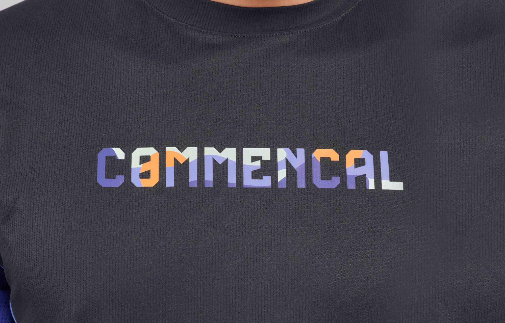 COMMENCAL LIGHTECH CORPORATE SHORT SLEEVE JERSEY SUNSET image large number 1