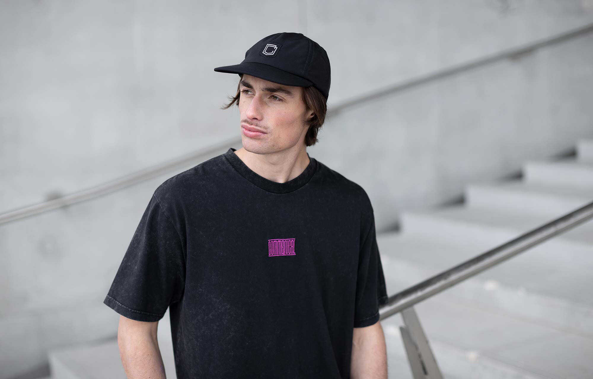COMMENCAL WASHED T-SHIRT BLACK image large number 5