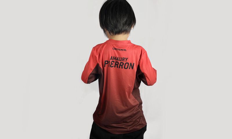 COMMENCAL KIDS LONG SLEEVE AMAURY PIERRON RACE JERSEY