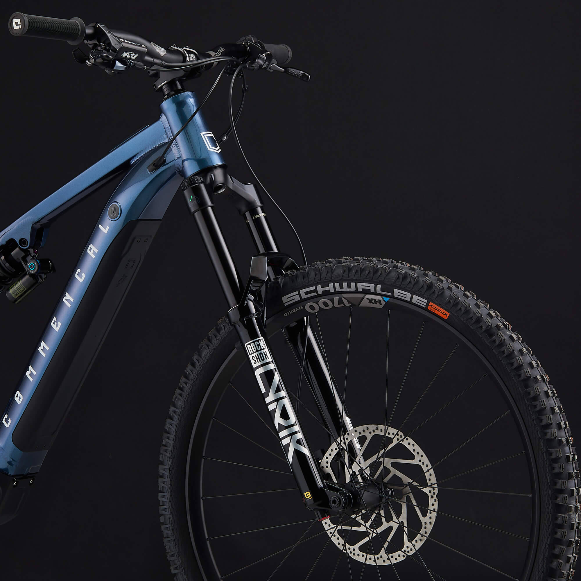 COMMENCAL META POWER TR BOSCH RACE SPARKLY BLUE image large number 7