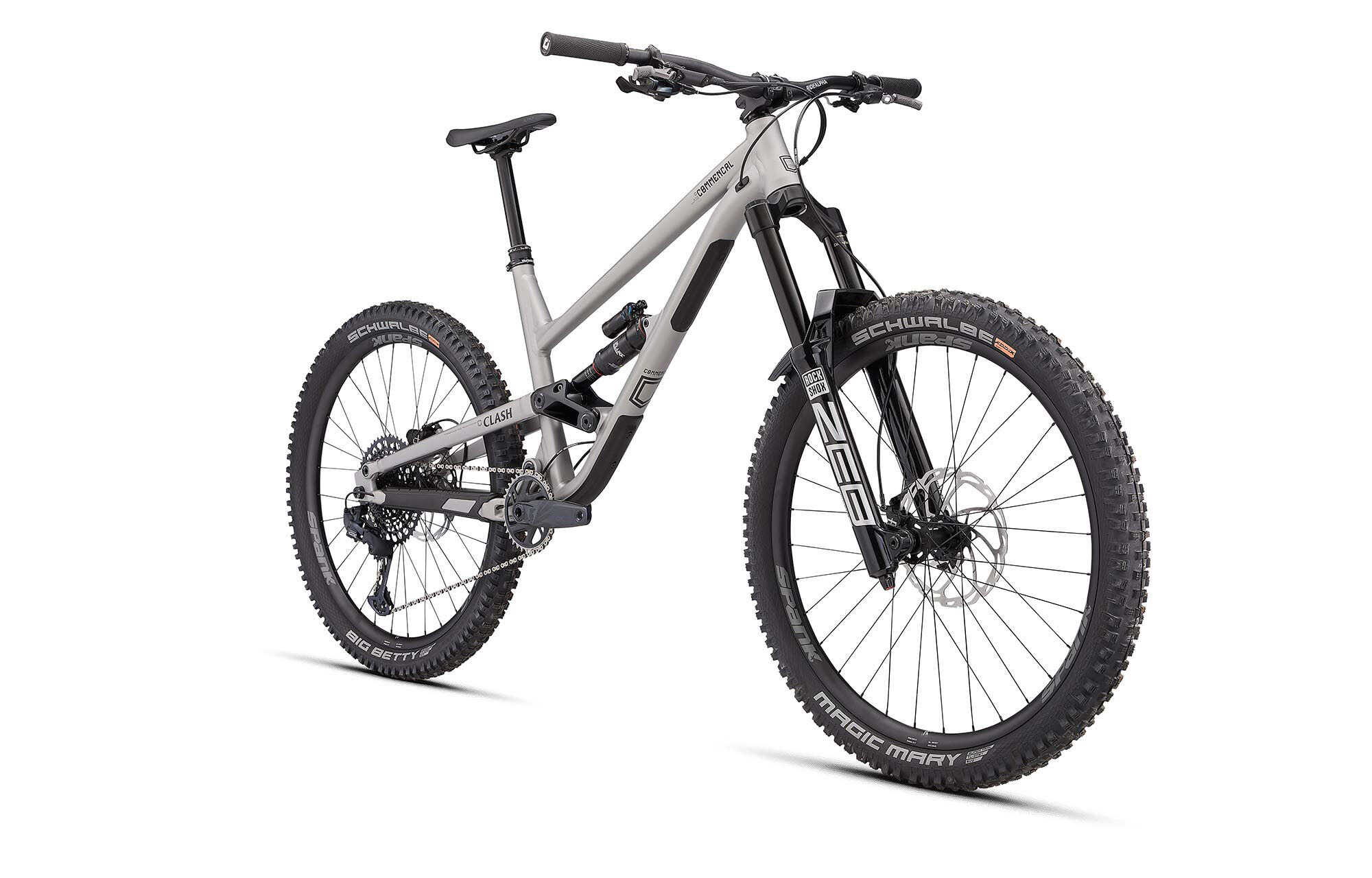 COMMENCAL CLASH RACE SILVER image large number 0