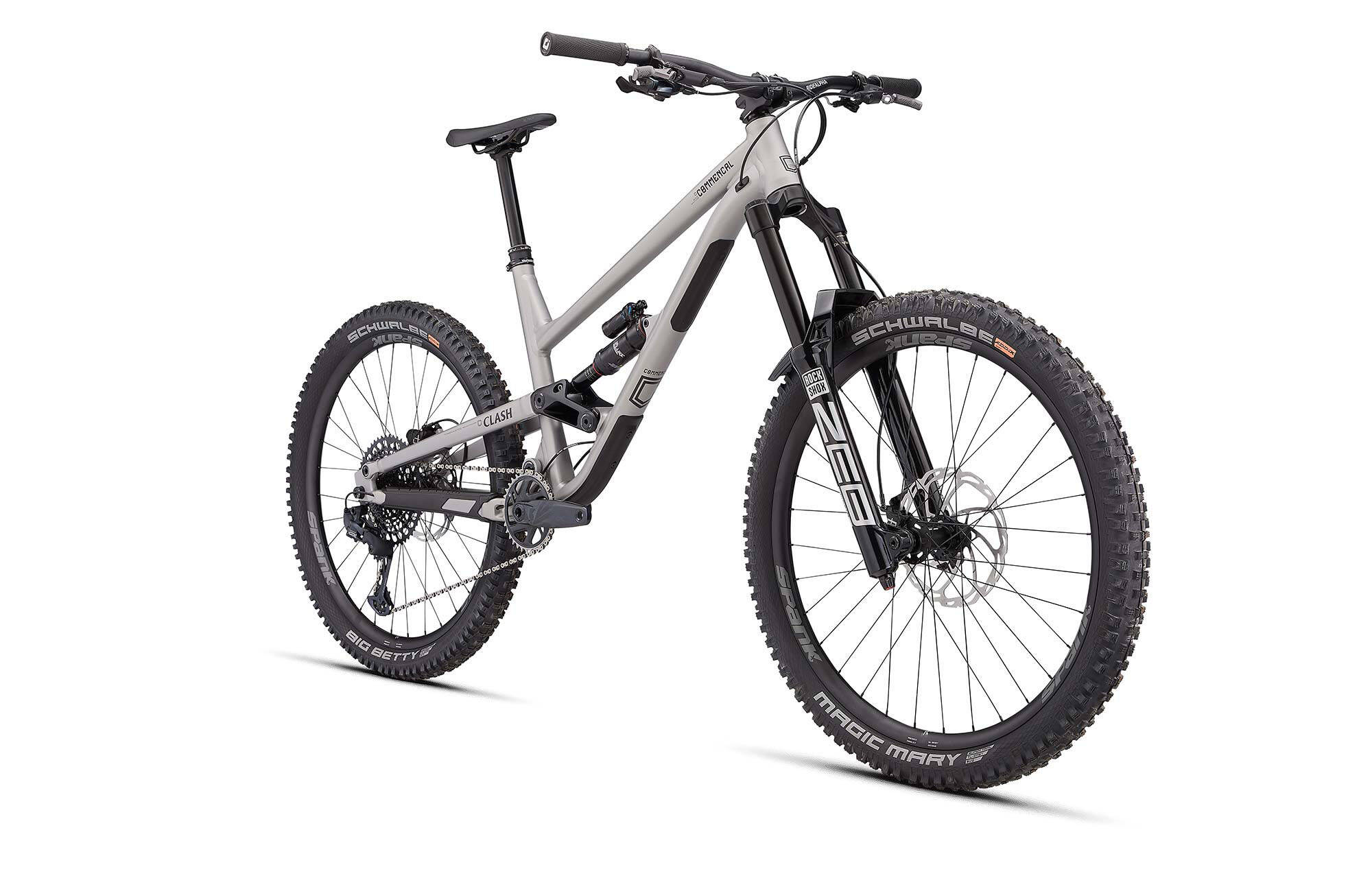 COMMENCAL CLASH RACE SILVER image large number 0