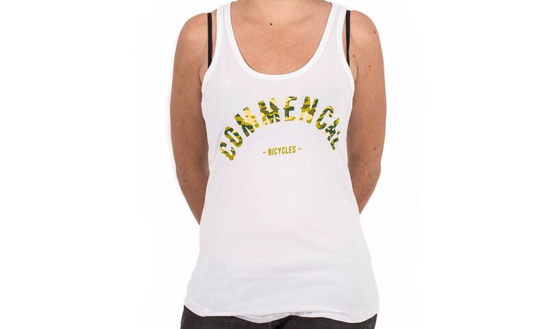 TANK TOP COLLEGE WHITE GIRLY