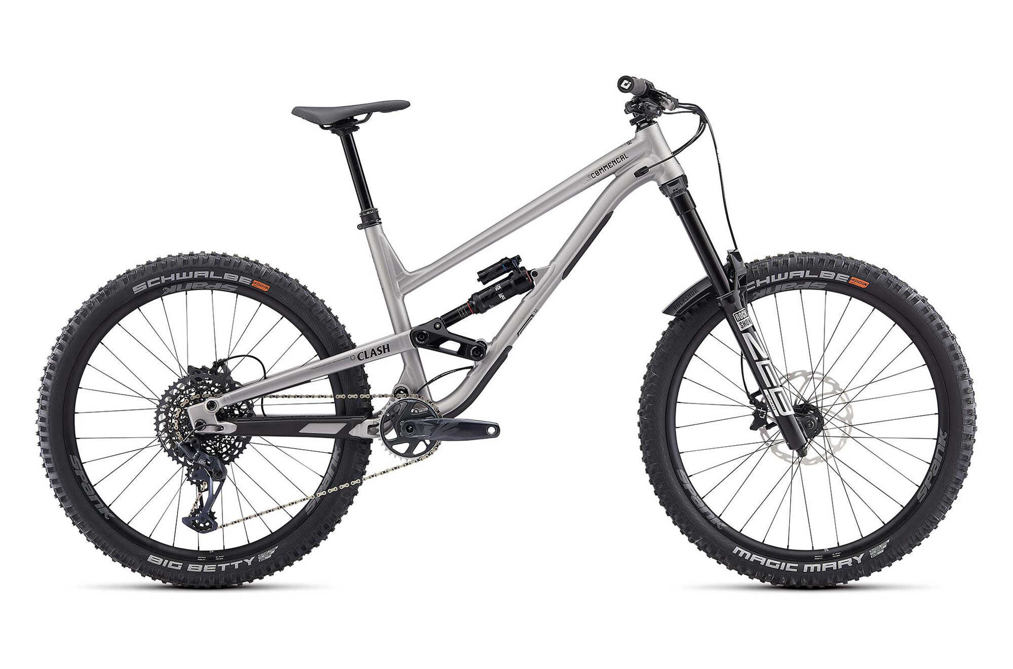 COMMENCAL CLASH RACE SILVER image cover number 0