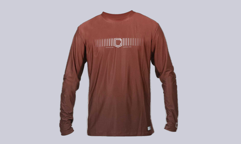 MAILLOT COMMENCAL LIGHTECH MANGA LARGA ESSENTIAL RED DIRT