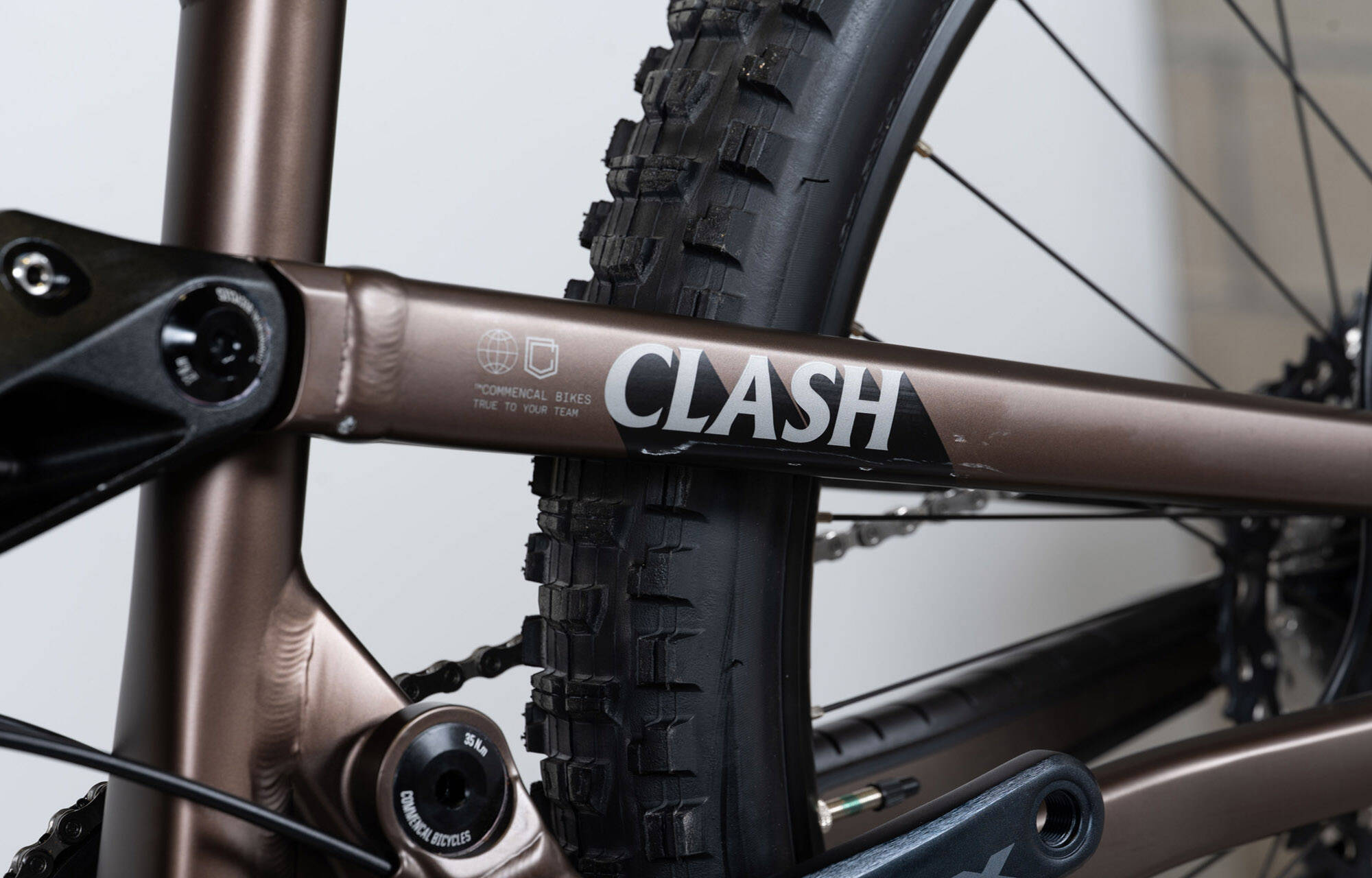 COMMENCAL CLASH ESSENTIAL FROZEN BROWN - L (22134503) image large number 7