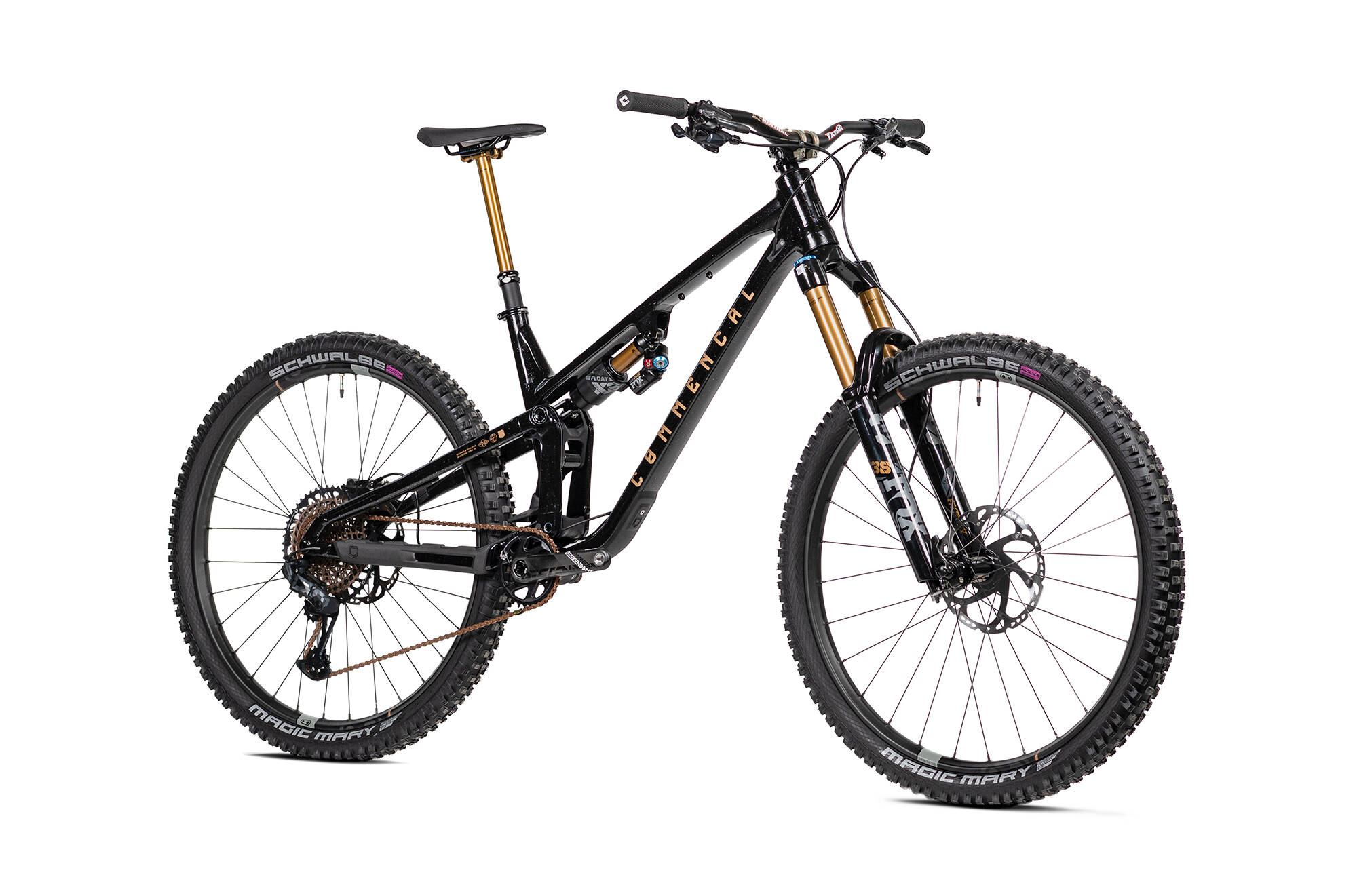 COMMENCAL META V5 LIMITED EDITION GLITTERY BLACK image large number 0