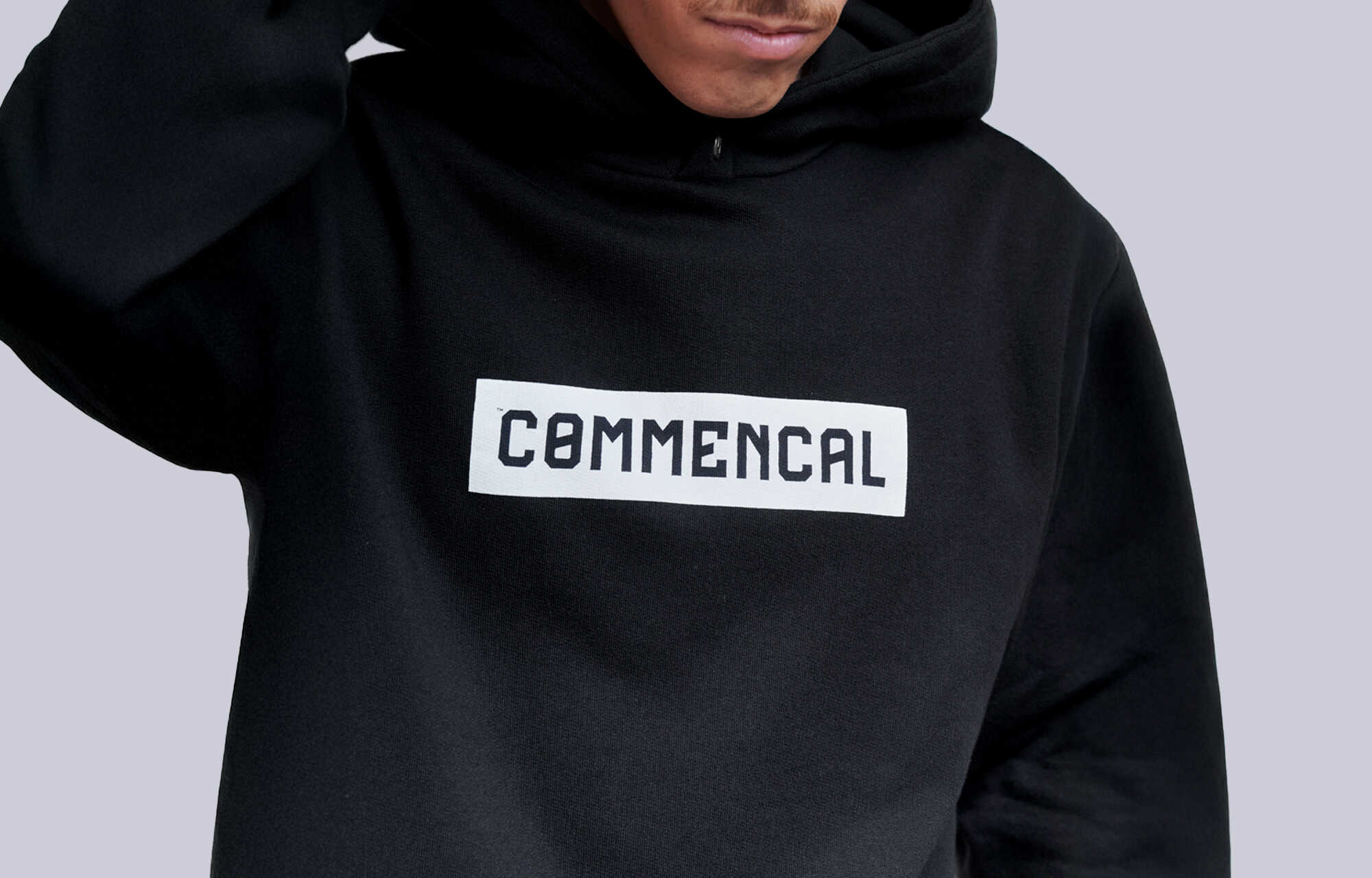 COMMENCAL CORPORATE HOODIE BLACK image large number 3