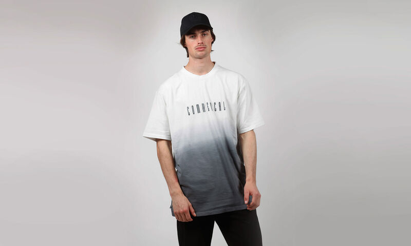 COMMENCAL T-SHIRT BLEACHED GREY