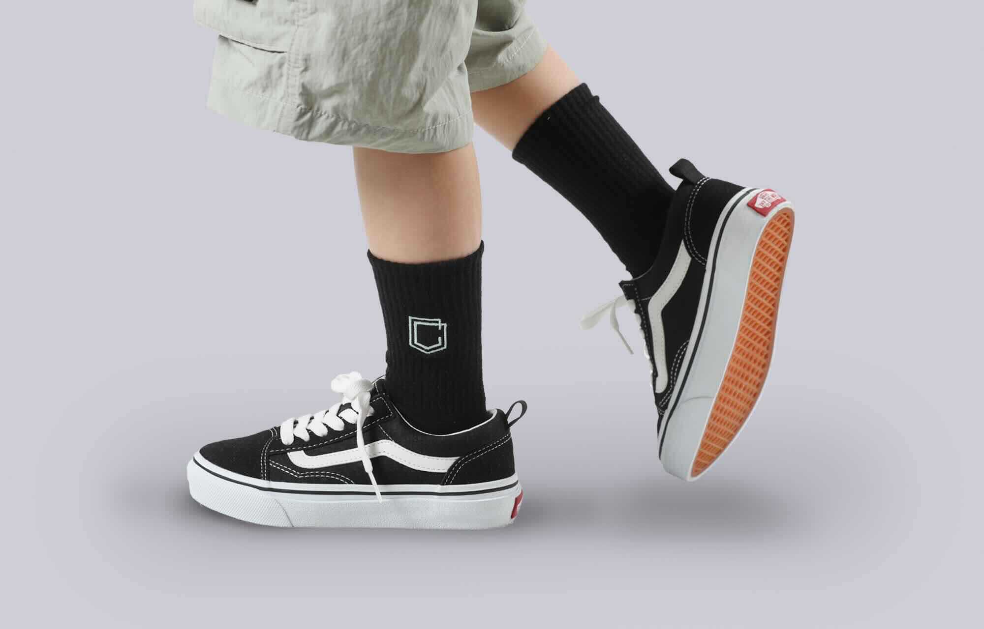 CALCETINES COMMENCAL KIDS SHIELD HERITAGE GREEN image large number 2