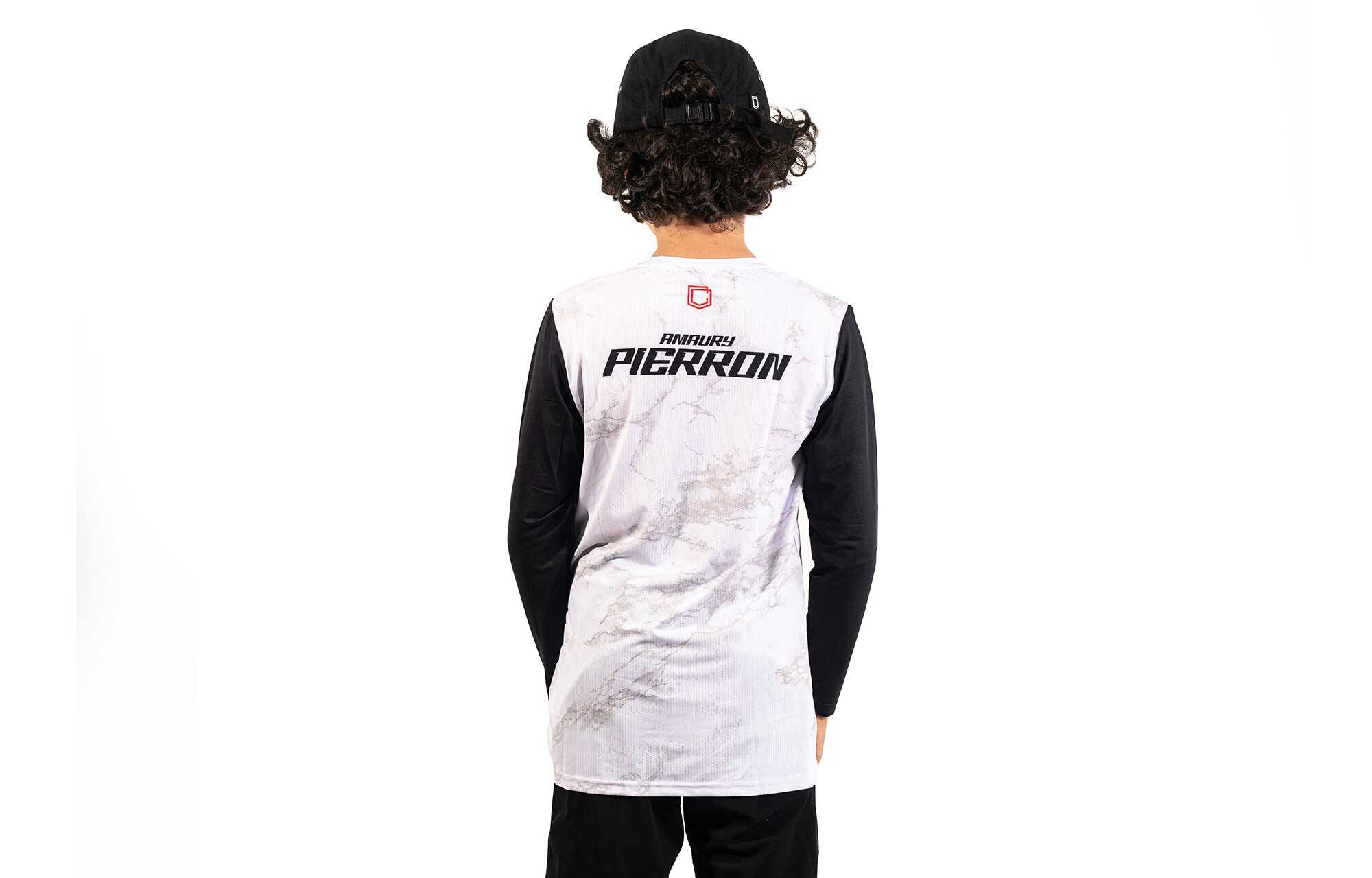 MAILLOT KID COMMENCAL AMAURY WHITE image large number 1