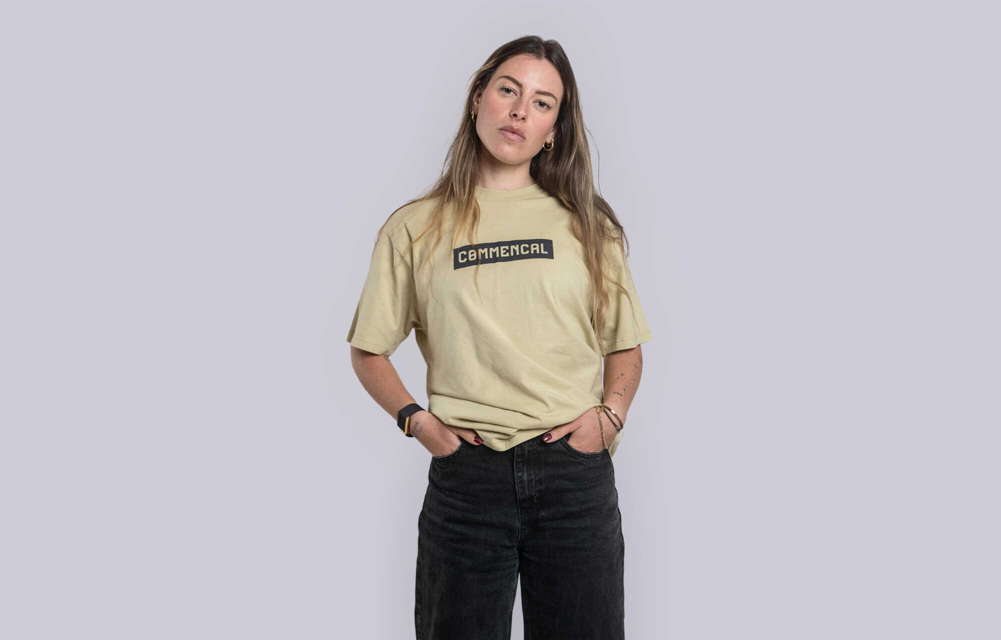 COMMENCAL REGULAR FIT CORPORATE T-SHIRT LEMON image large number 1
