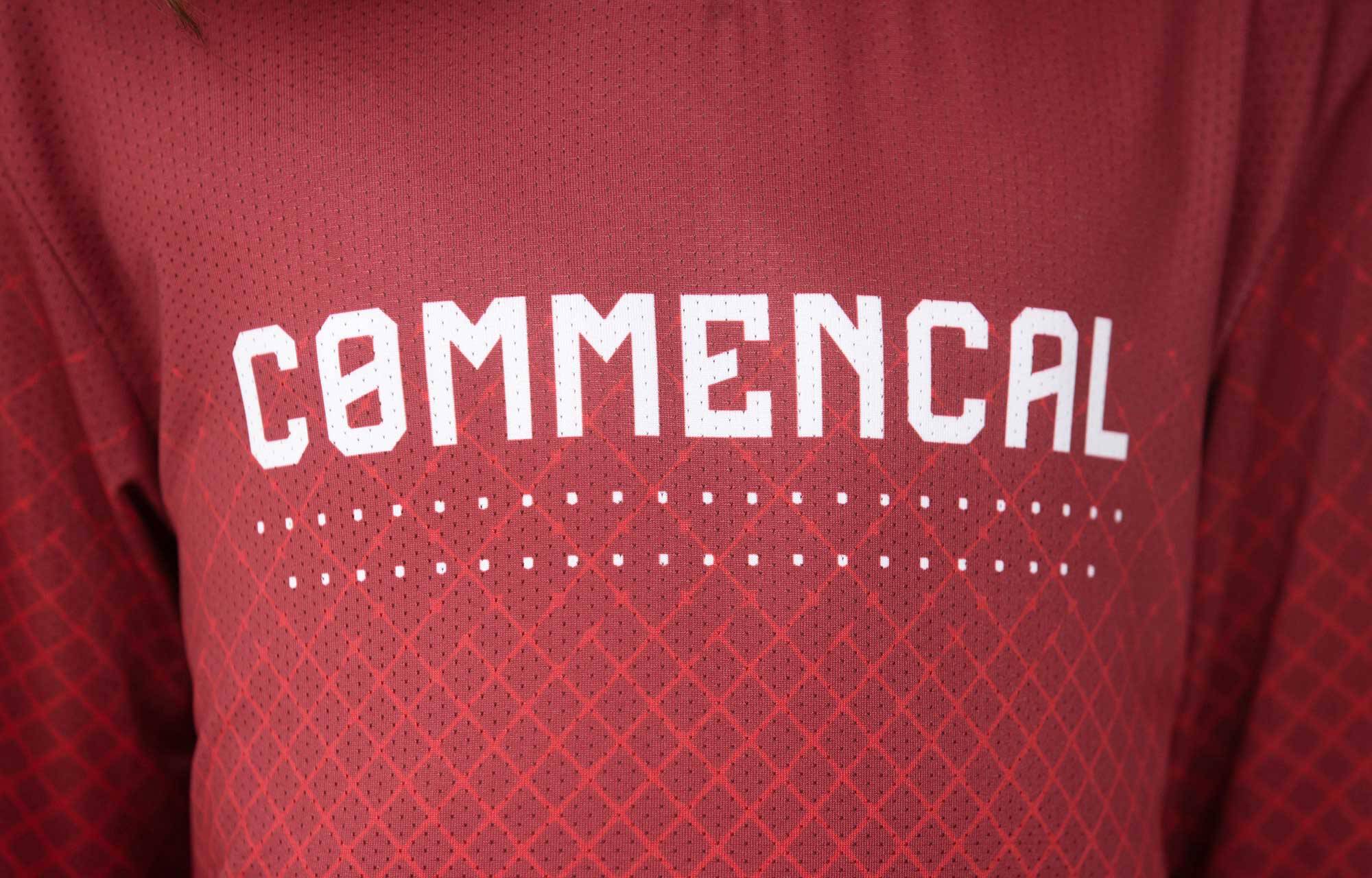 MAILLOT KIDS COMMENCAL RED image large number 2