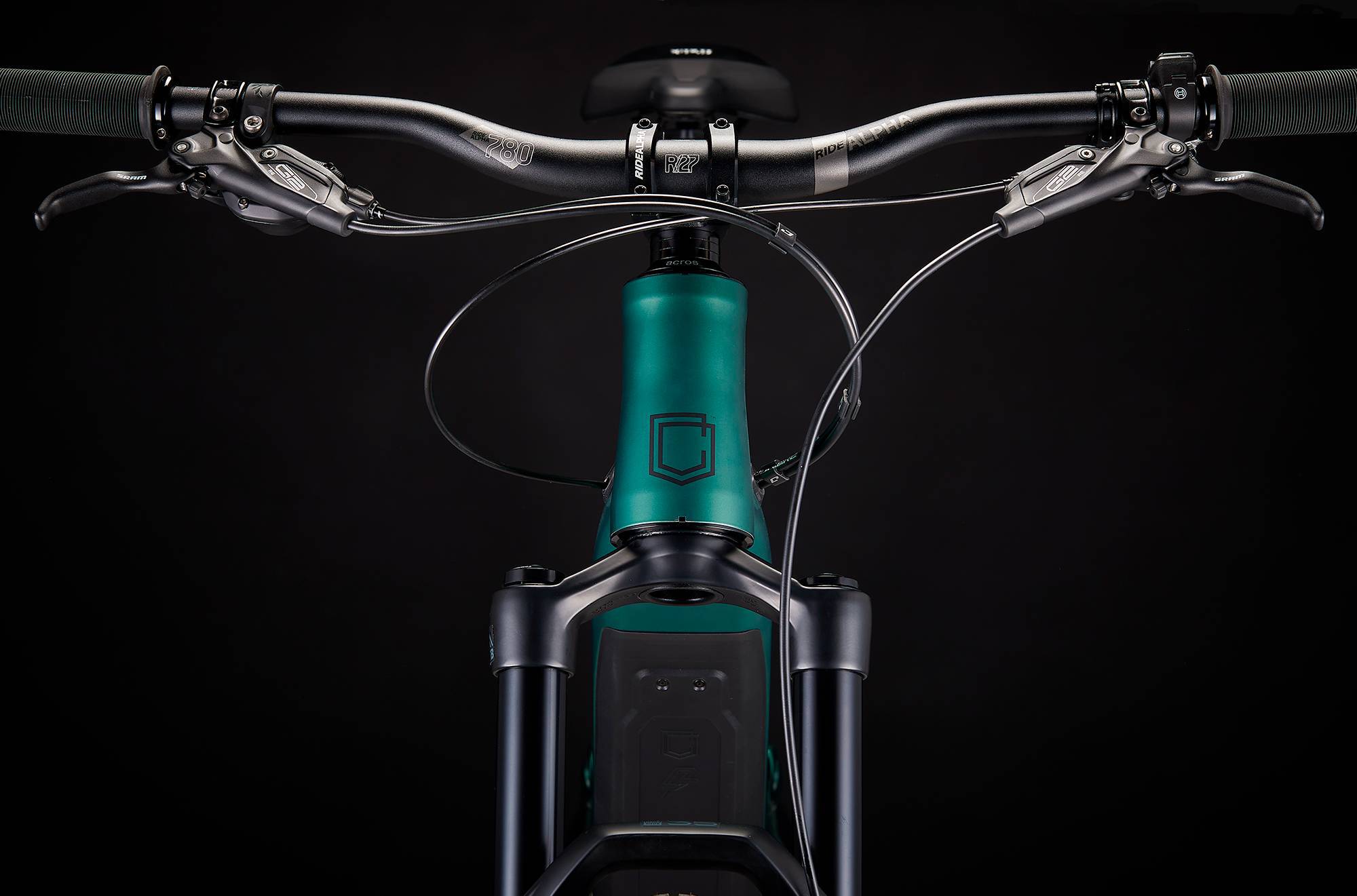 COMMENCAL META POWER TR BOSCH RIDE METALLIC GREEN image large number 5
