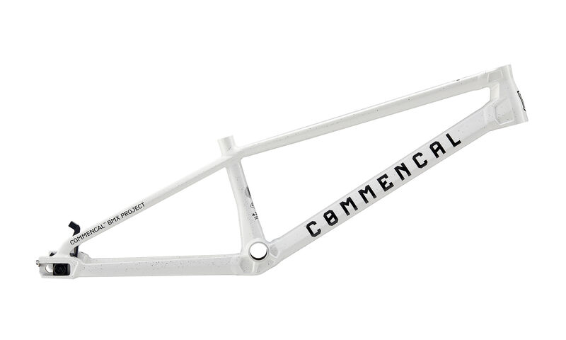 FRAME COMMENCAL BMX V1 GLITTERY WHITE