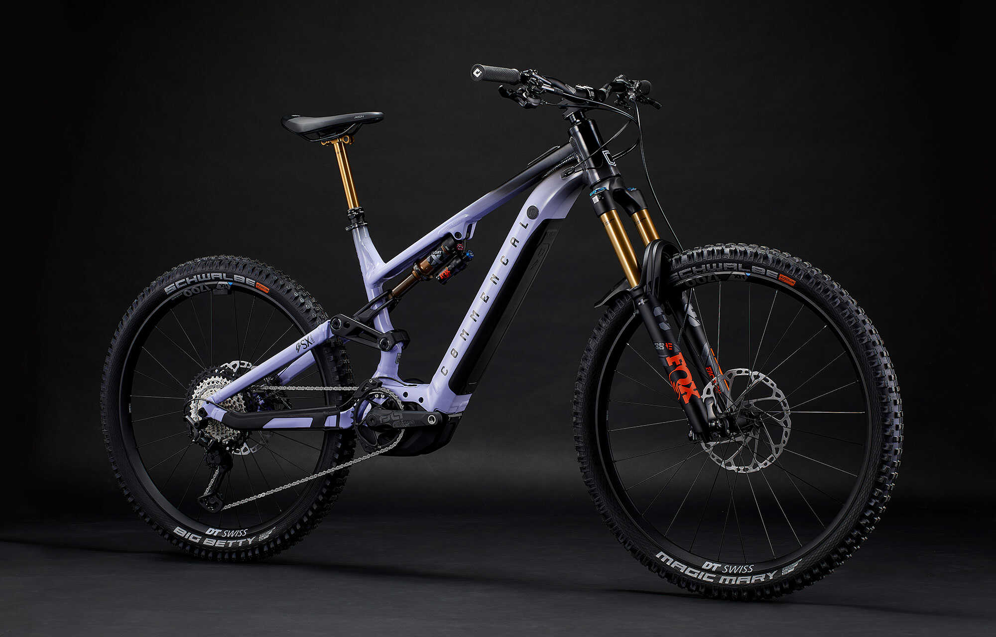 COMMENCAL META POWER SX BOSCH SIGNATURE LIGHT PURPLE / BLACK image large number 1