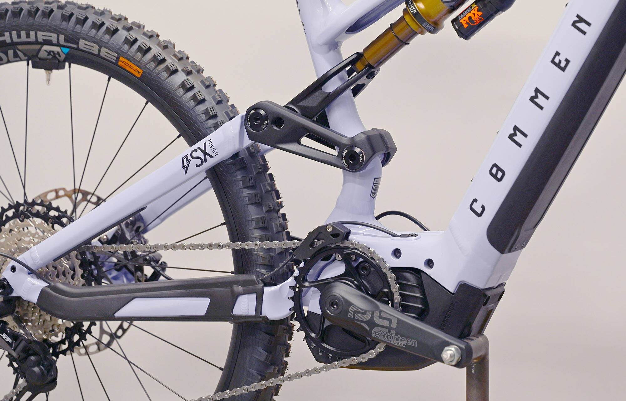 COMMENCAL META POWER SX BOSCH SIGNATURE LIGHT PURPLE / BLACK - L (22180803) 26 km image large number 1