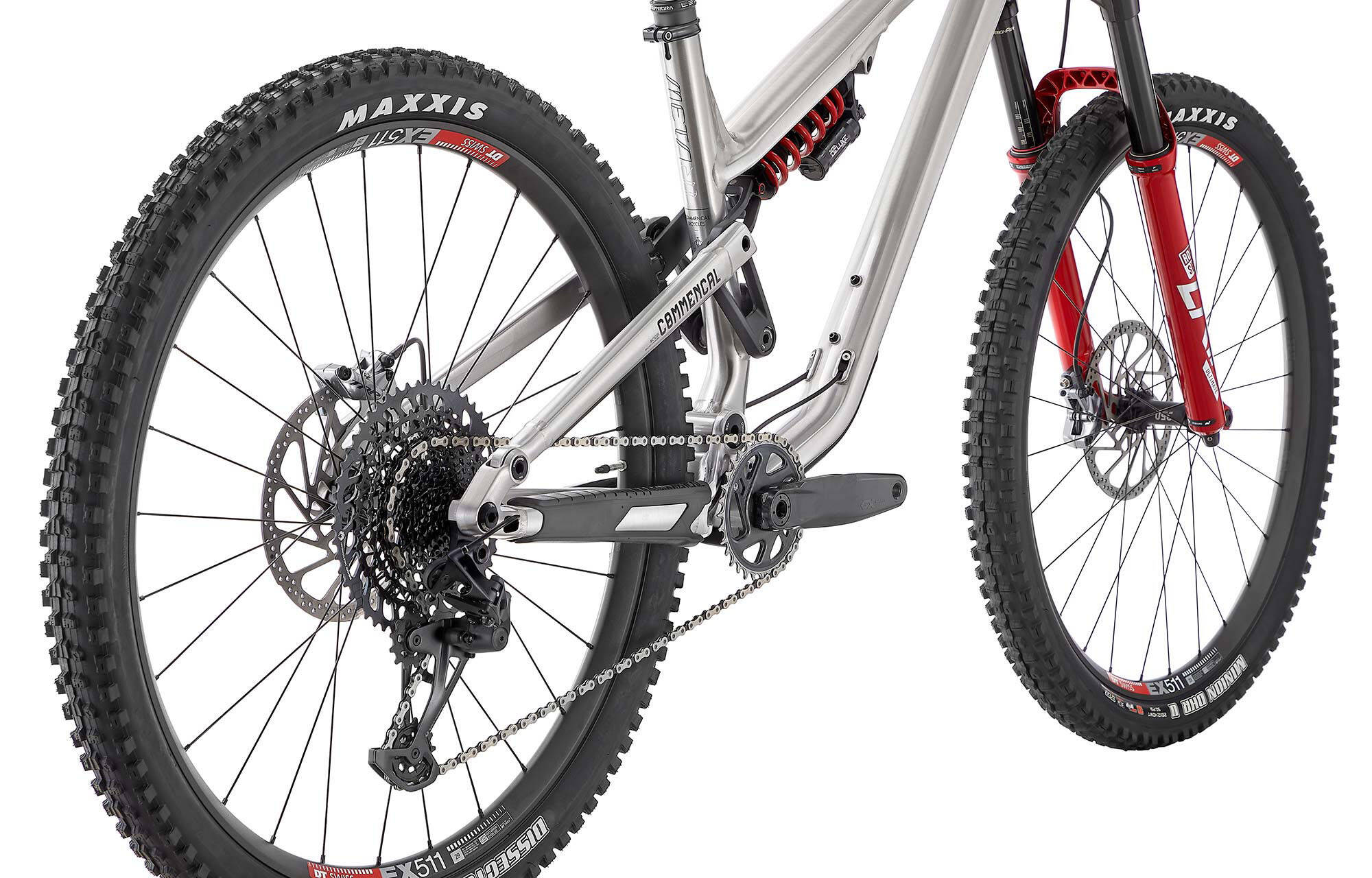COMMENCAL META TR V4 RACE BRUSHED image large number 1
