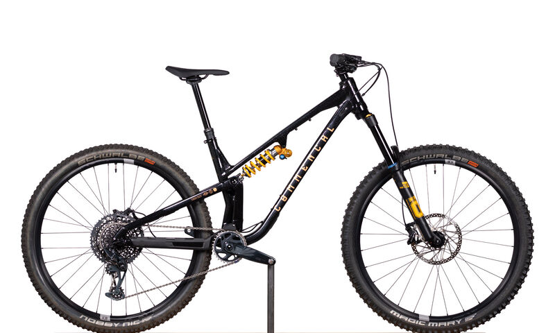 COMMENCAL META V5 OHLINS EDITION GLITTERY BLACK - M (23120802)
