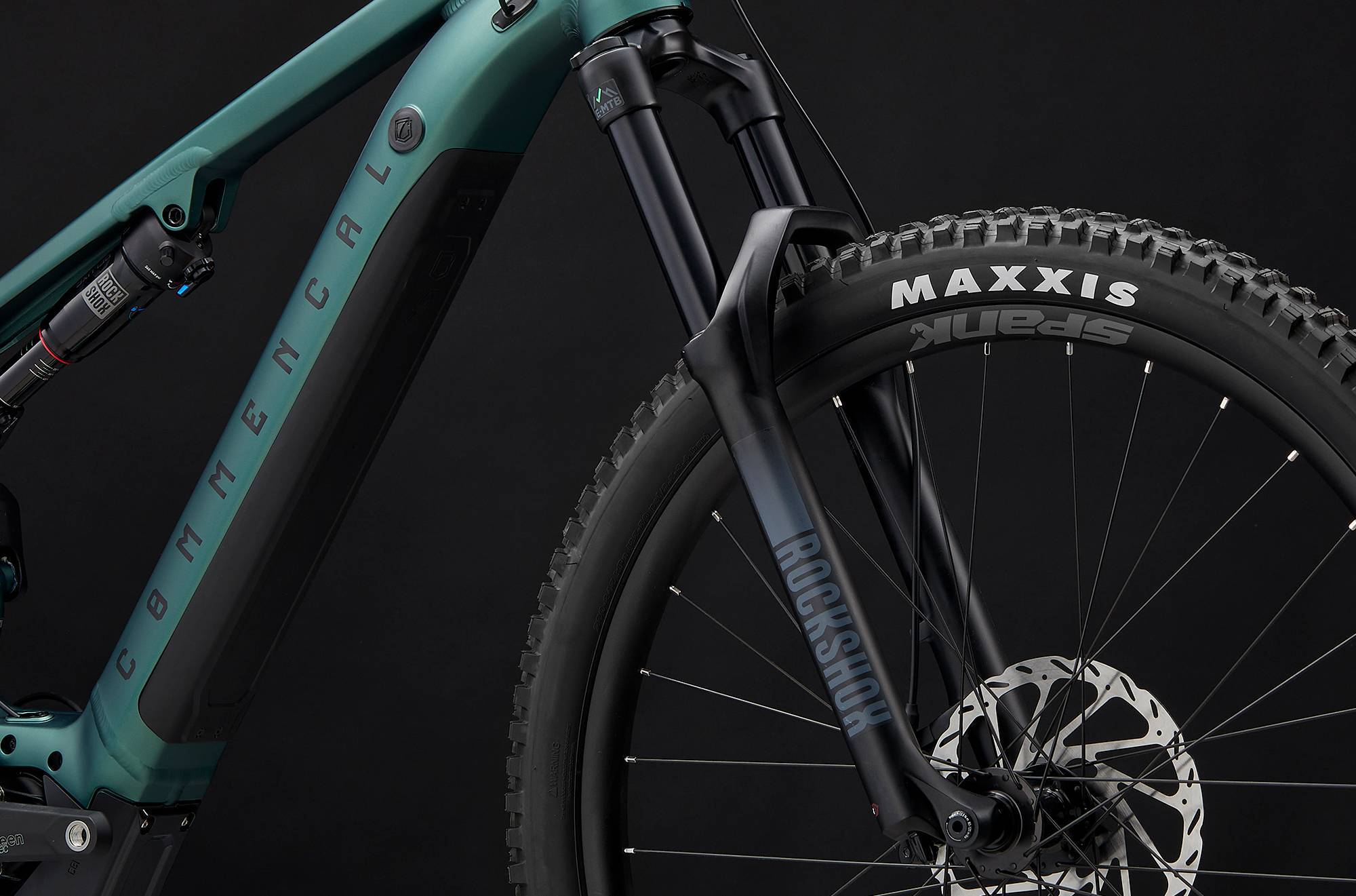 COMMENCAL META POWER TR BOSCH RIDE METALLIC GREEN image large number 7